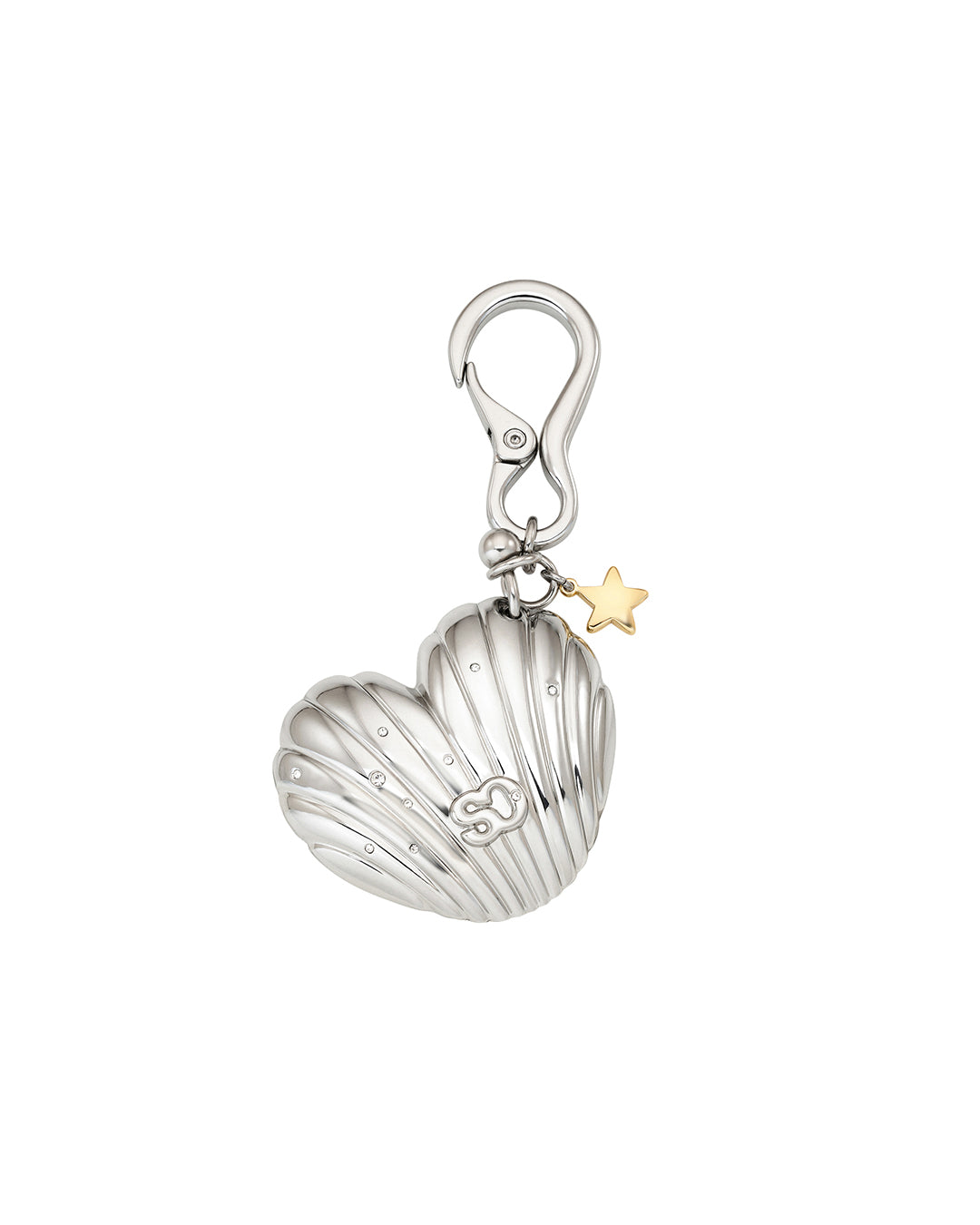 Heart Shell Keyring