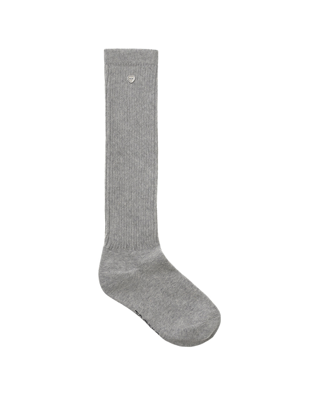 Heart Button Knee Socks