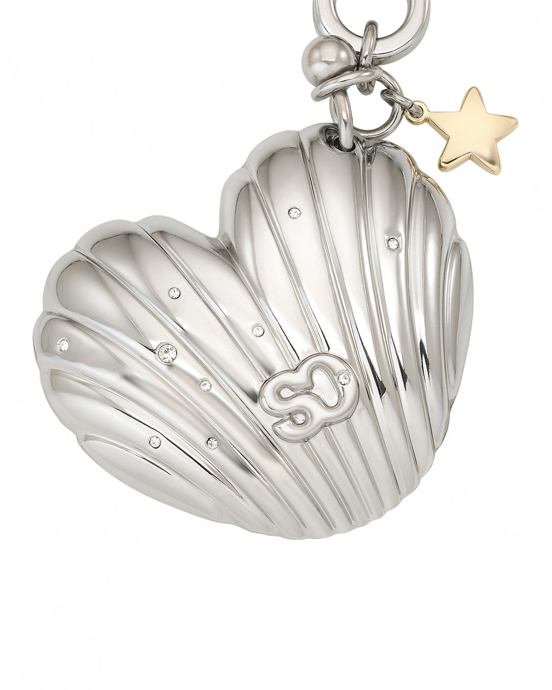 Heart Shell Keyring