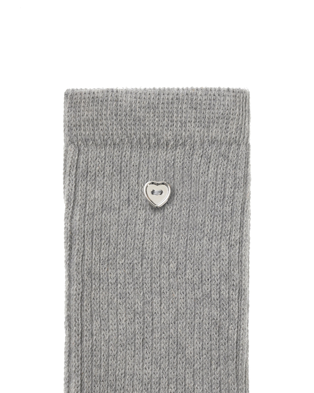 Heart Button Knee Socks