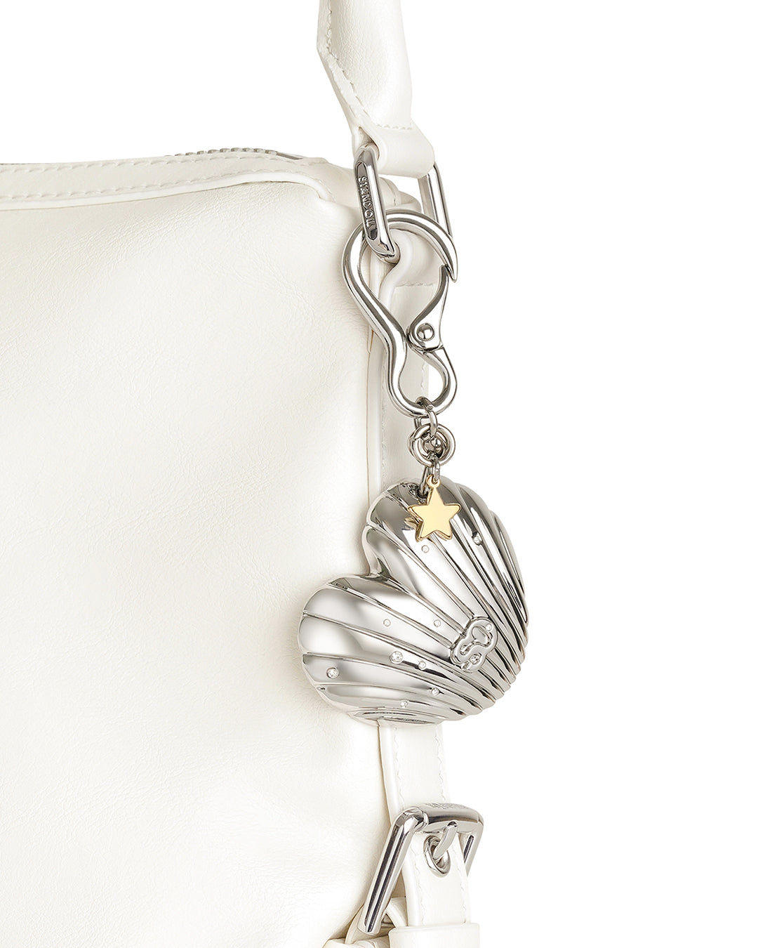 Heart Shell Keyring