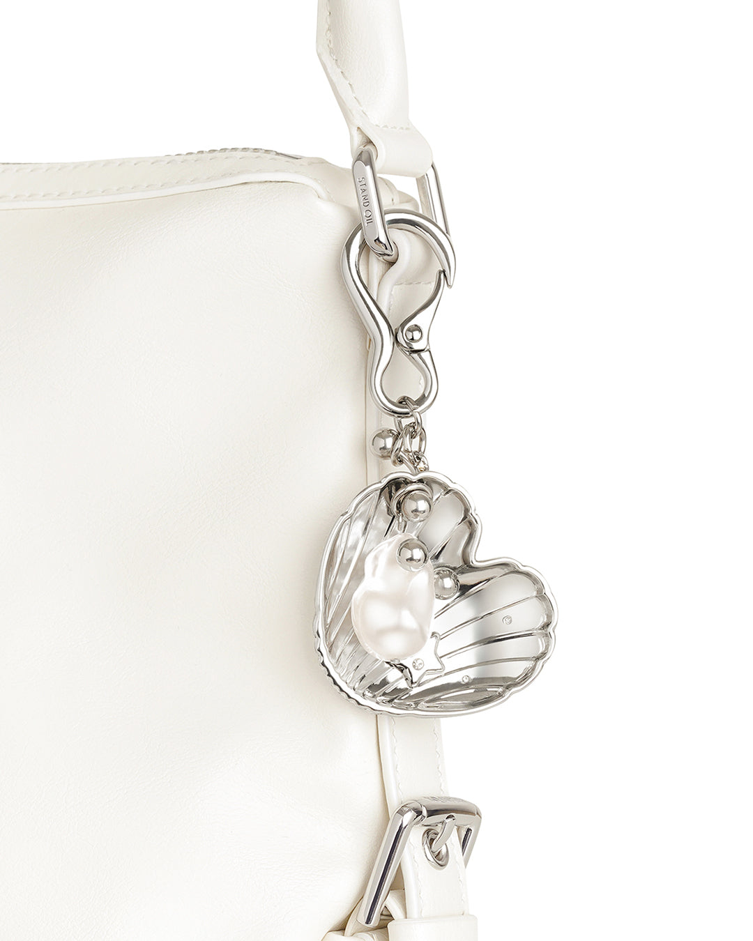 Heart Shell Keyring
