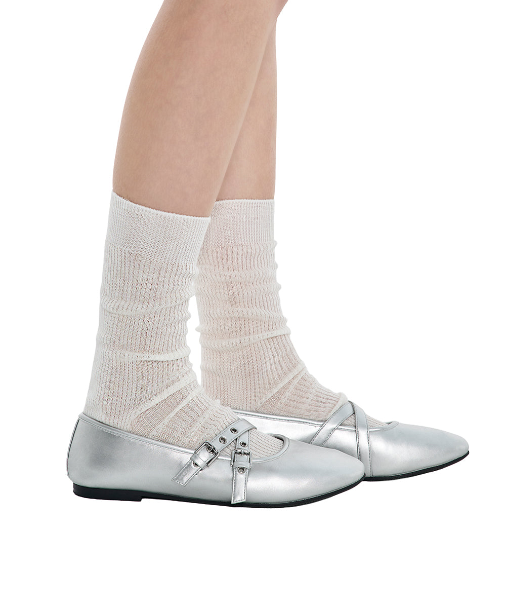 Cross Day Mary Jane / Silver