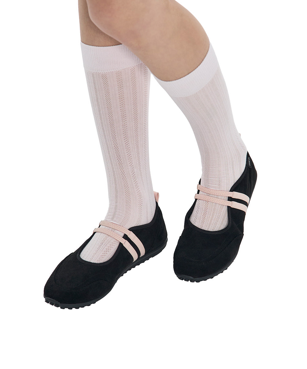 Strap Mary Jane Sneakers / Black Combi