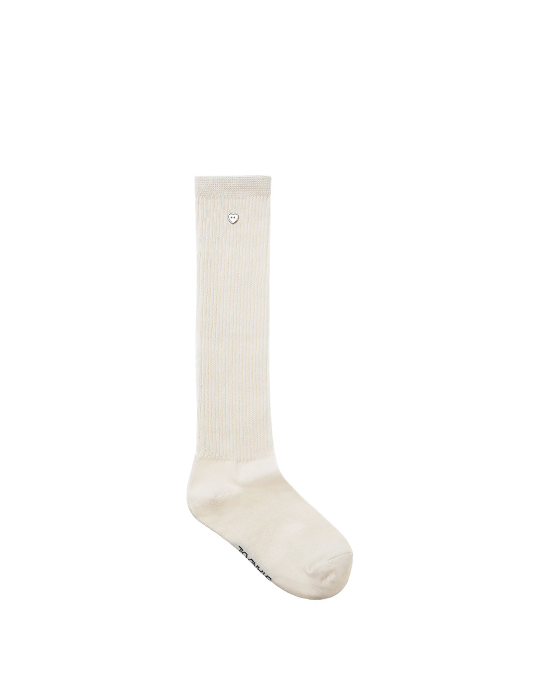 Heart Button Knee Socks