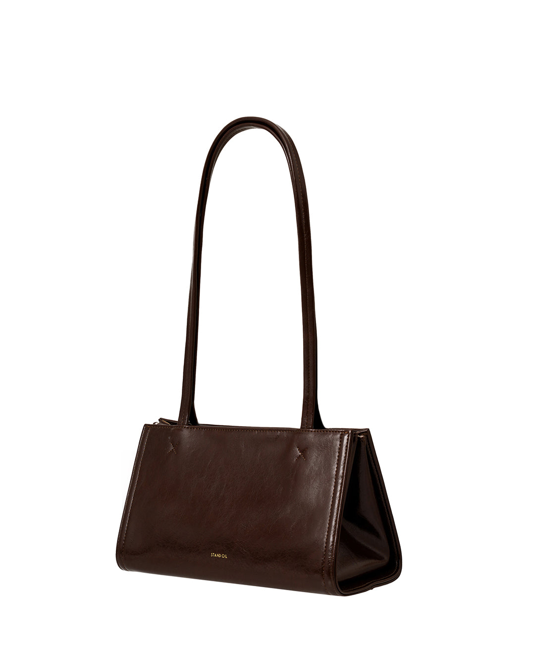 Oblong Bag Tiny / Marron