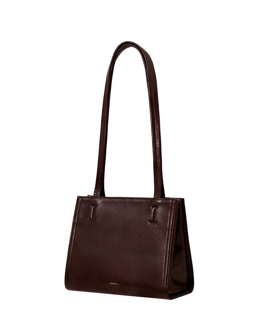 Oblong bag Mini / Marron