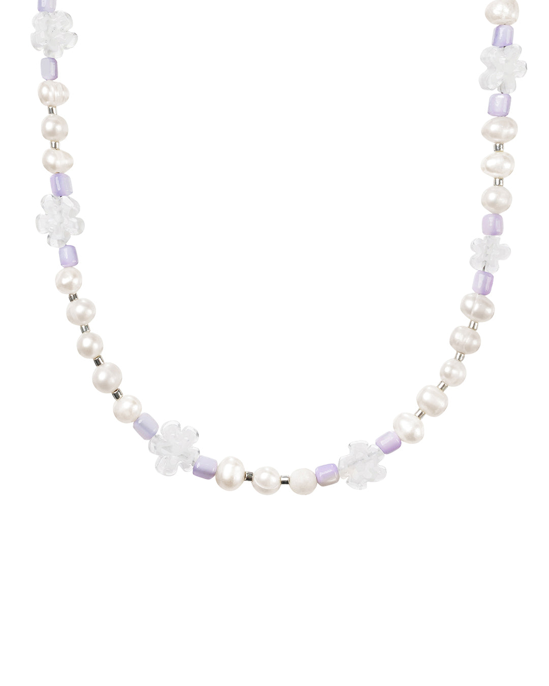 Flower Pearl Necklace