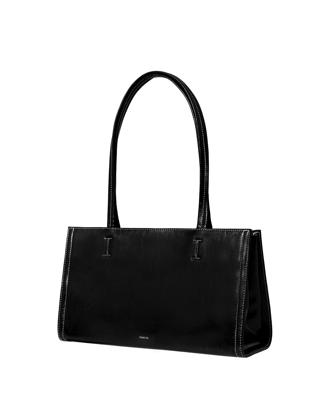 Oblong Bag / Stitch Black
