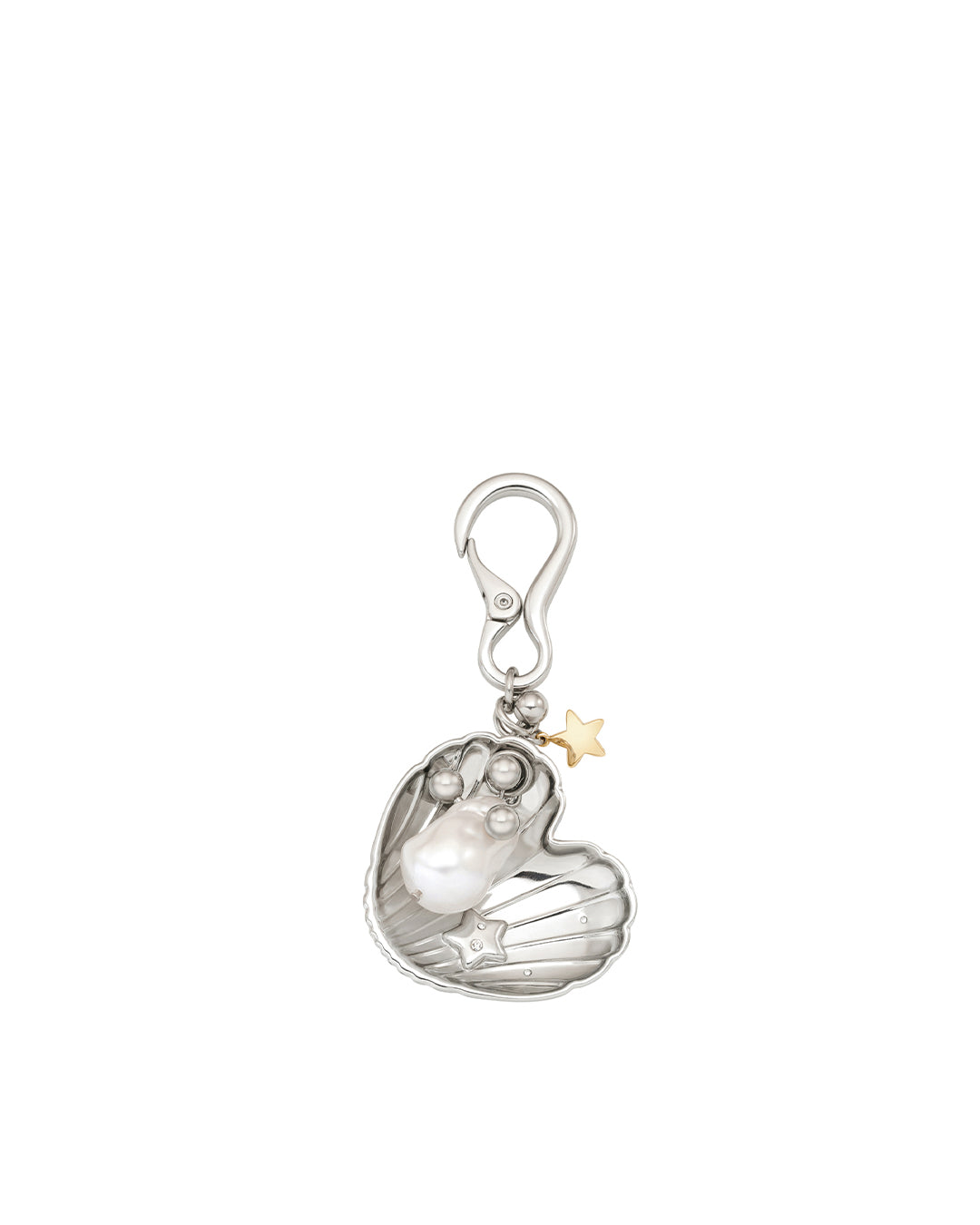 Heart Shell Keyring