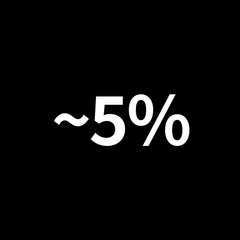 5% off