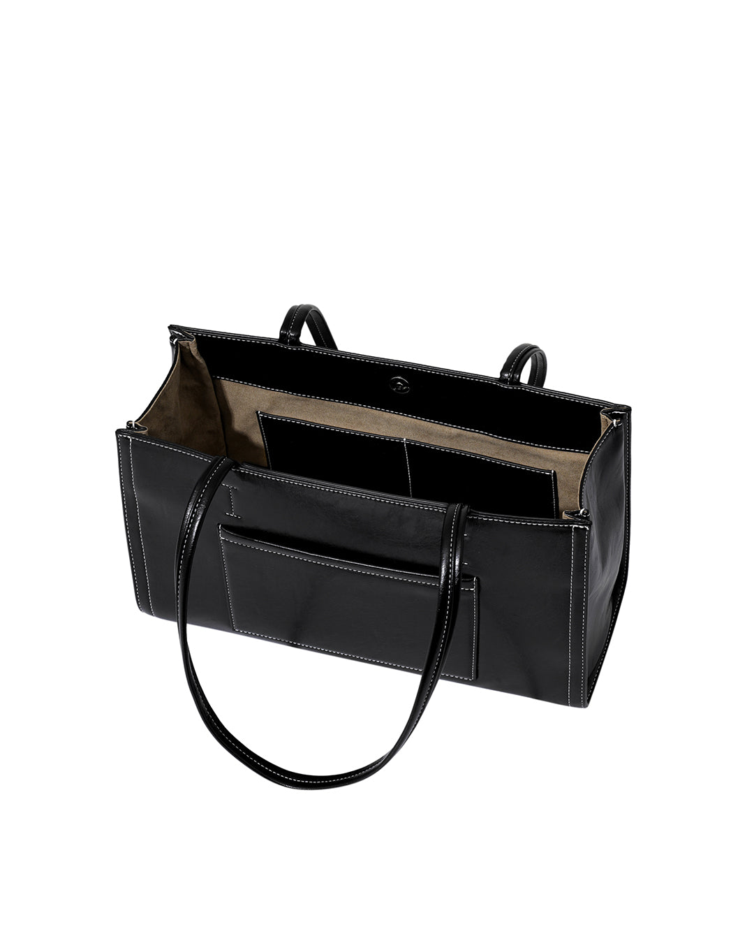 Oblong Bag / Stitch Black