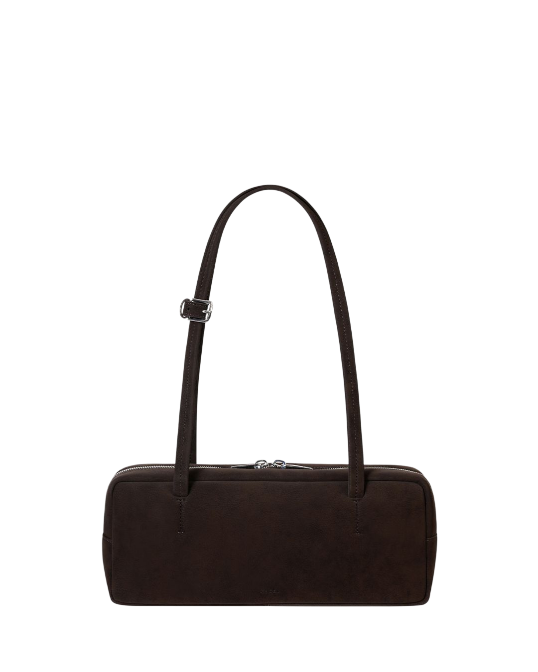 More Baguette Bag / Suede Marron