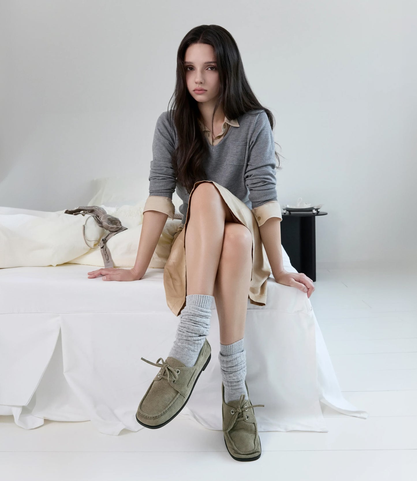 Brick Loafer / Olive