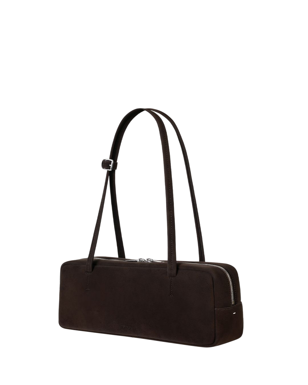 More Baguette Bag / Suede Marron