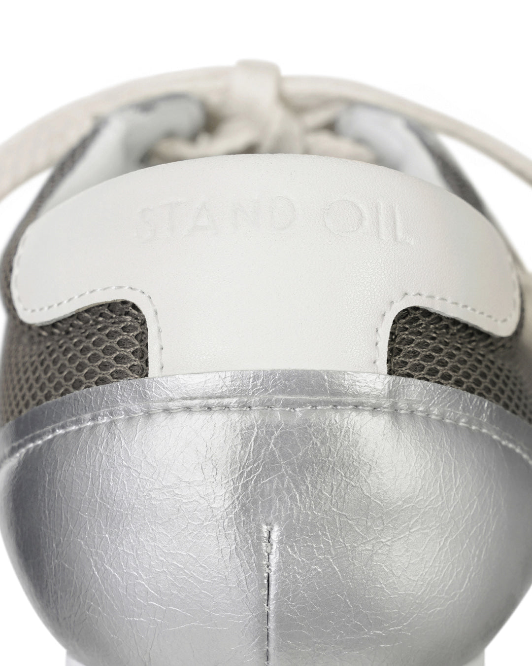 Morrow Square Sneakers / Silver