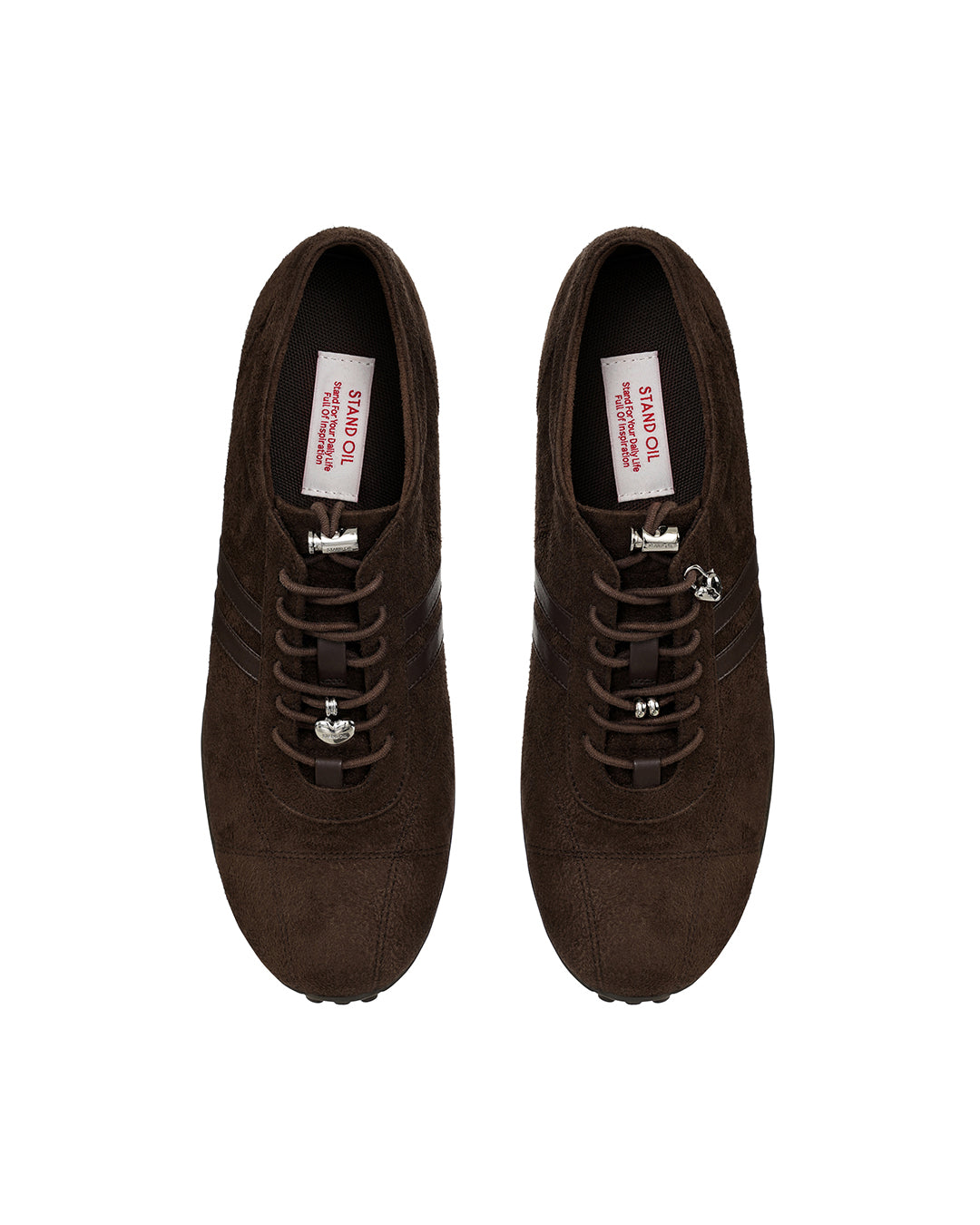 Isla Lace up Sneakers / Marron