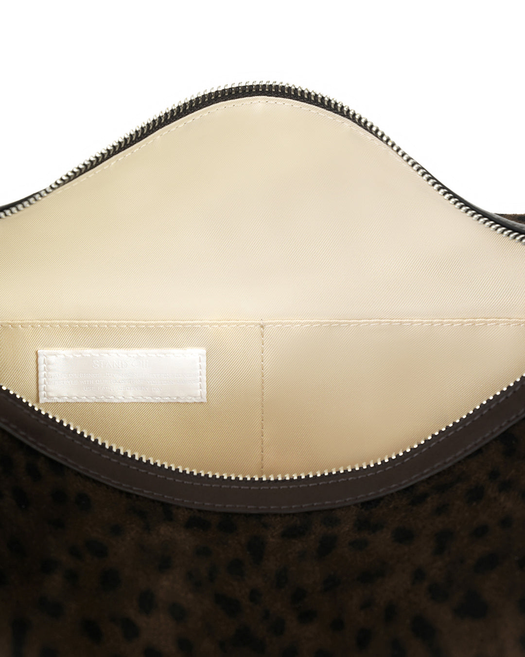 Mushy Bag / Leopard Marron