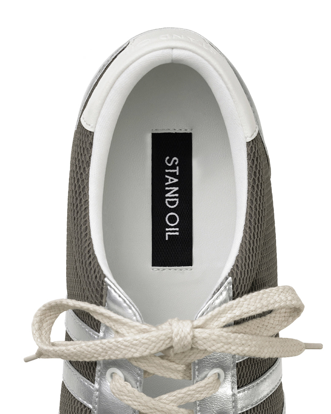 Morrow Square Sneakers / Silver