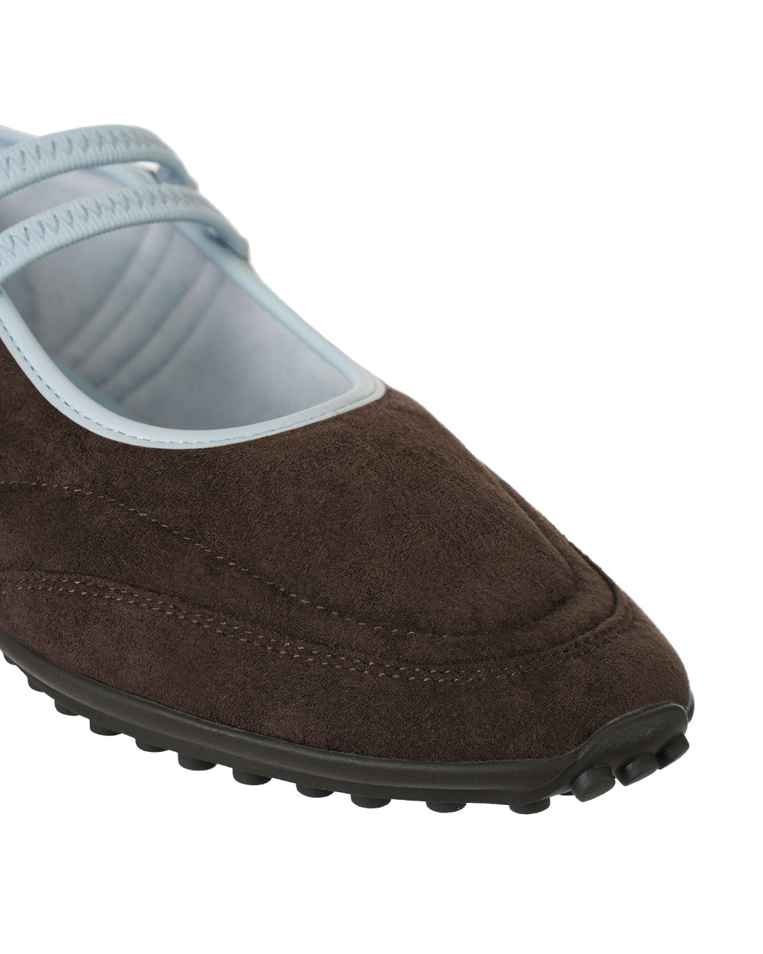 Strap Mary Jane Sneakers / Marron Combi