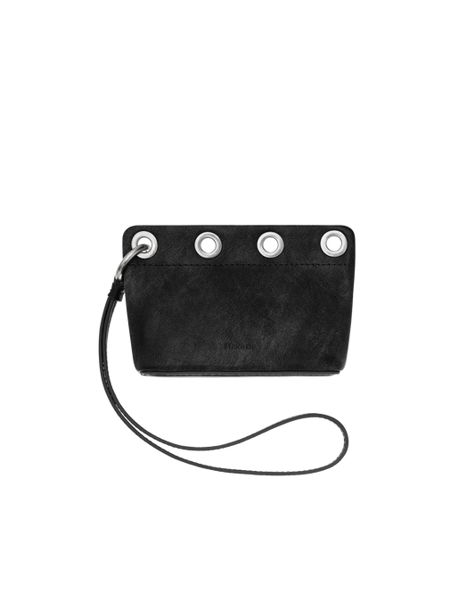 Loop Eyelet Pouch / Dark Gray