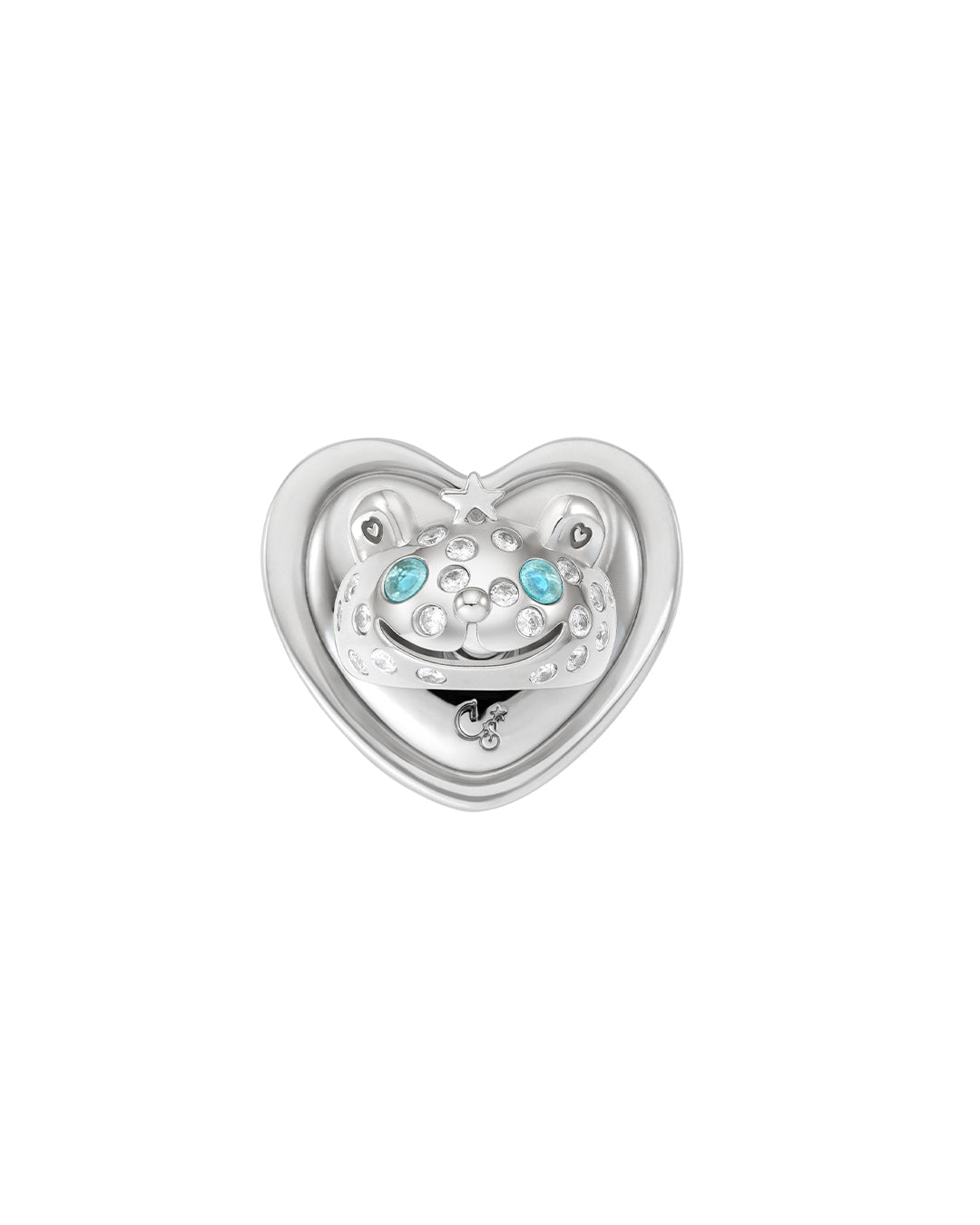 Princess Bear Grip Ring / Silver