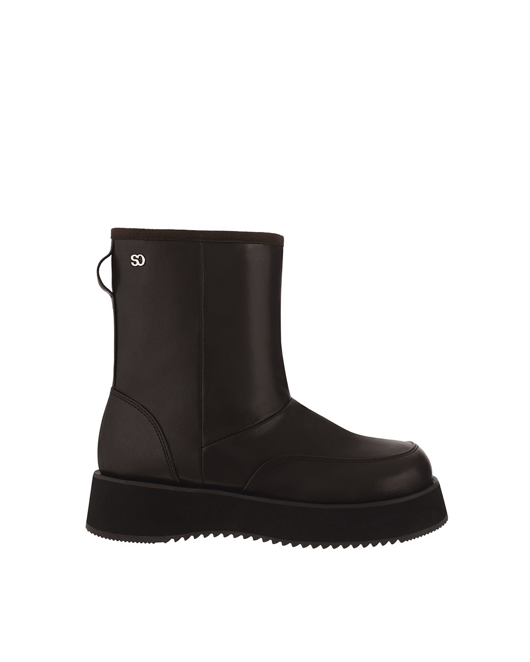 Hatched Winter Boots / Marron