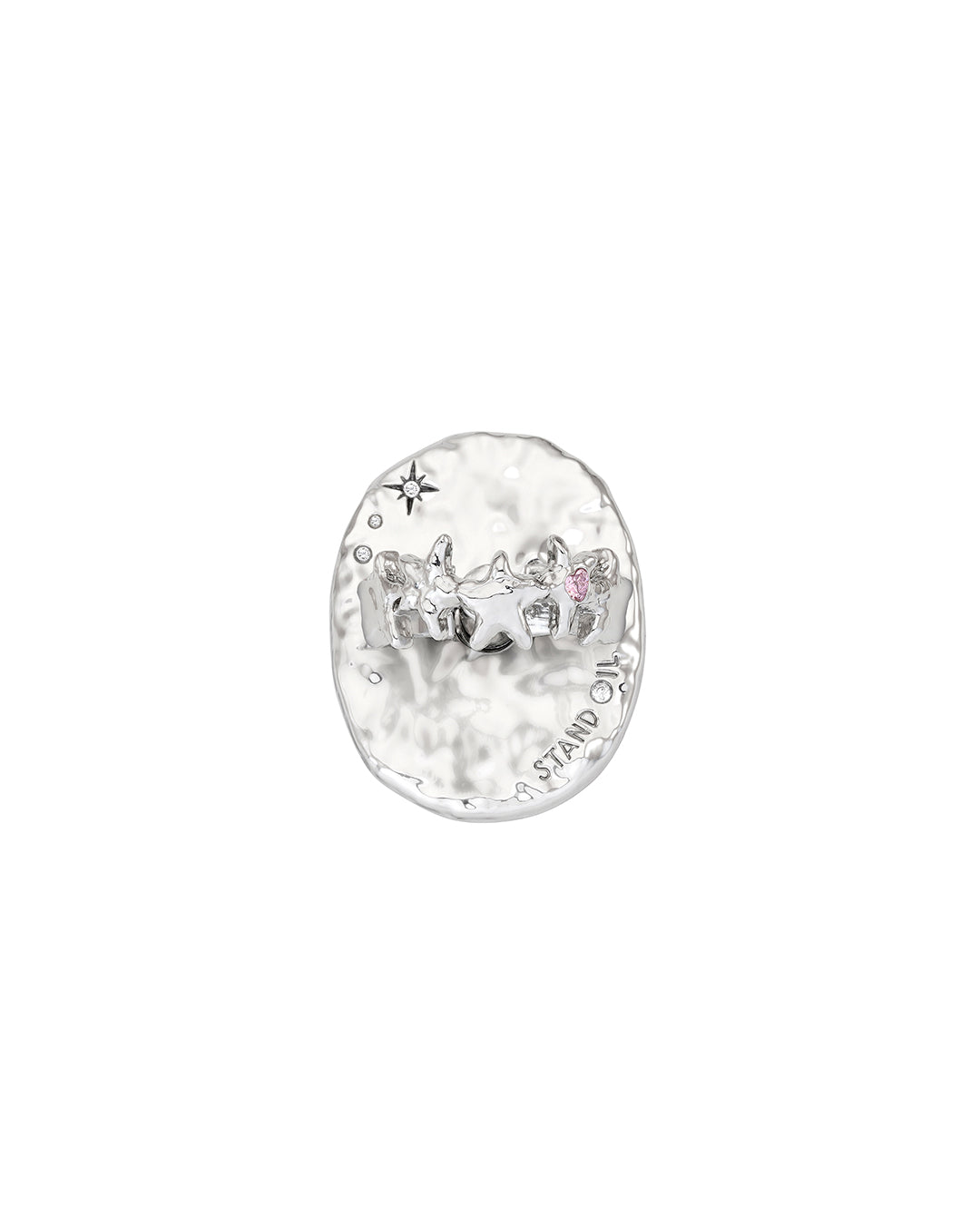 Twinkle Star Gripring / Silver