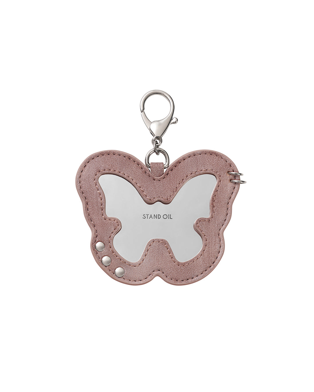 Fleeting Mirror Keyring / Pink