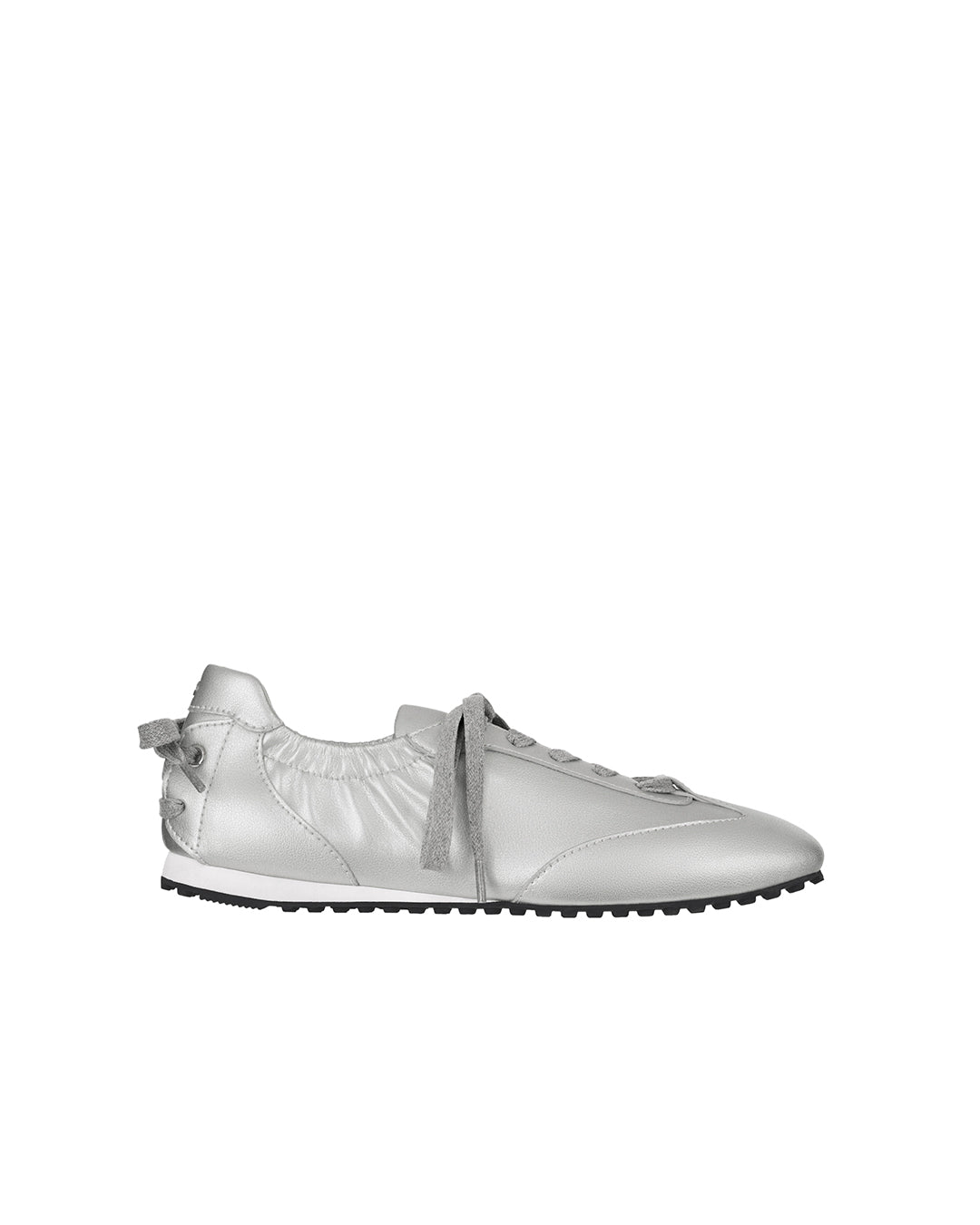 Double Tied Sneakers / Silver