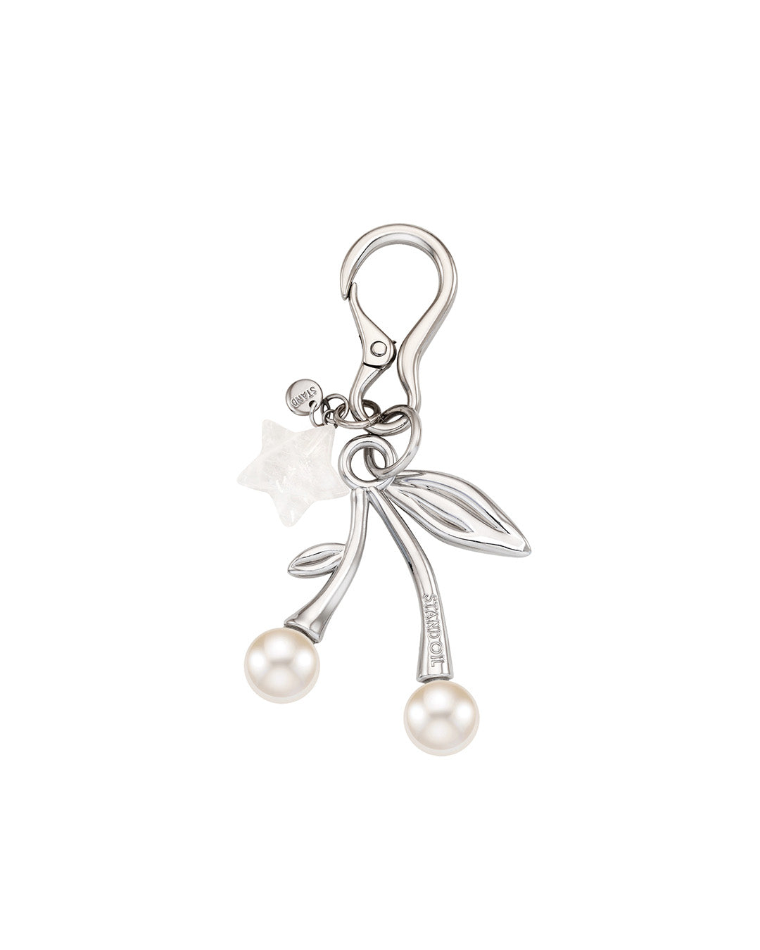 Cherry Pearl Keyring