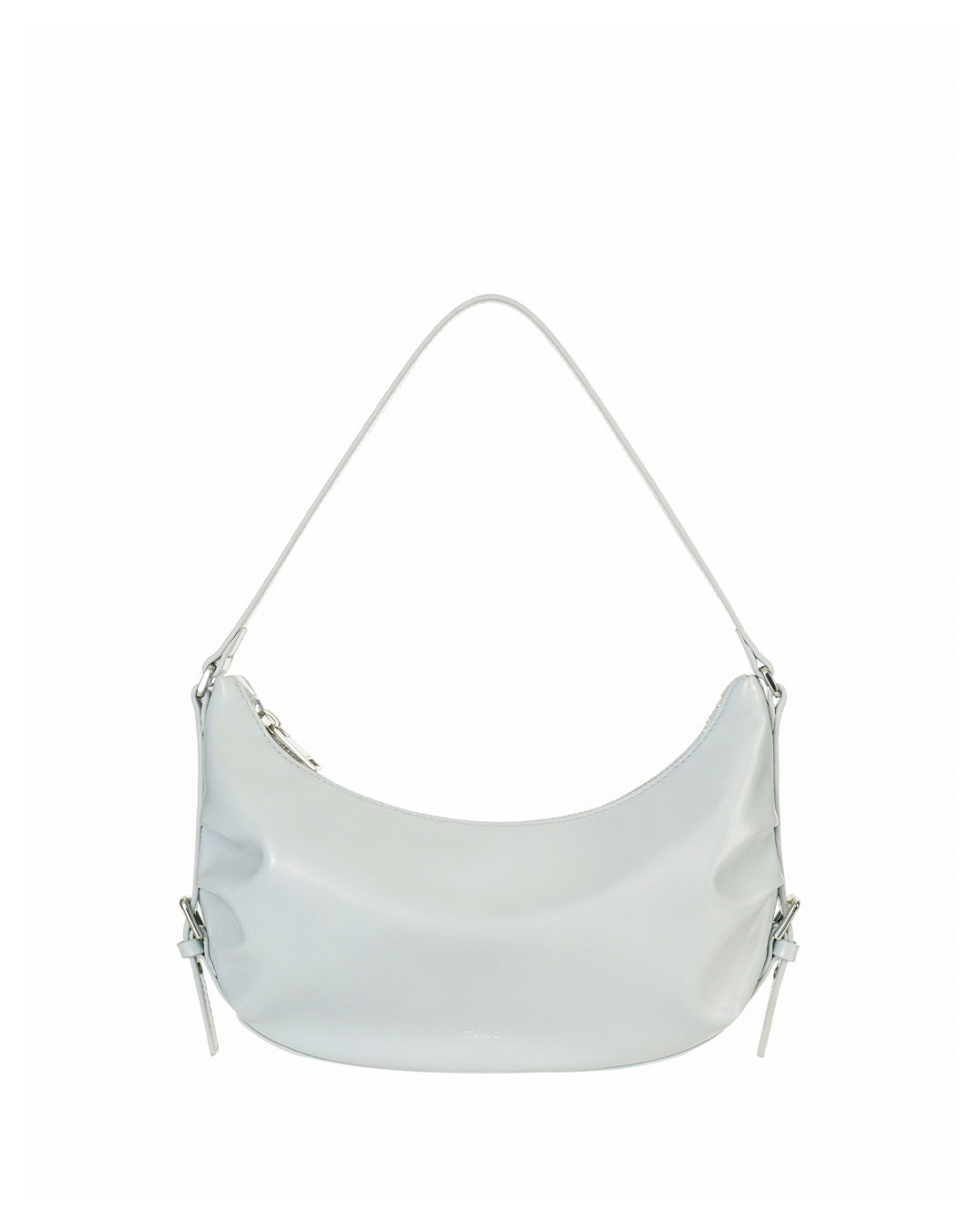 Belted Round Bag / Powder Blue