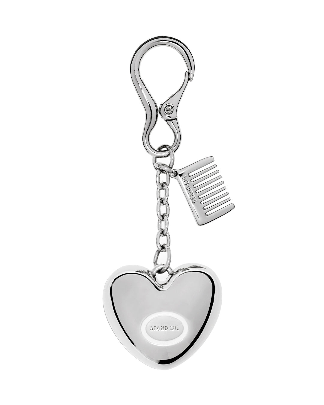 Mirror Heart Keyring