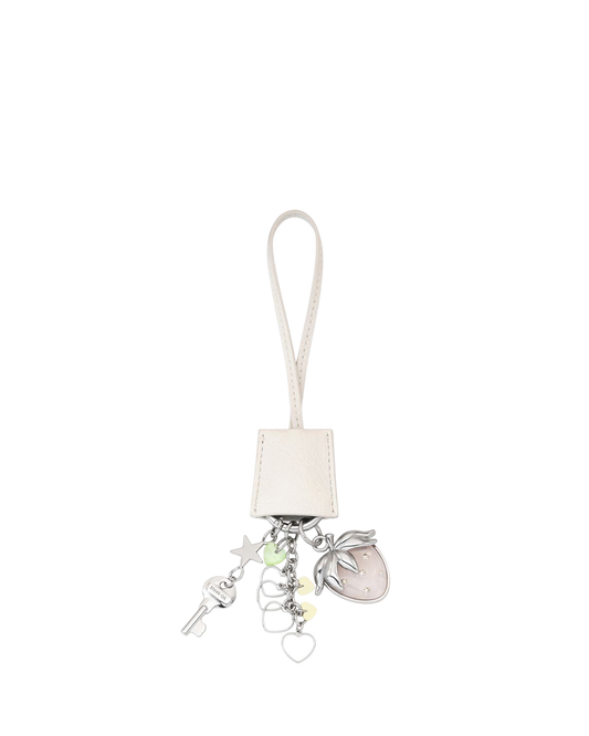 Pop Mix Keyring / Misty White
