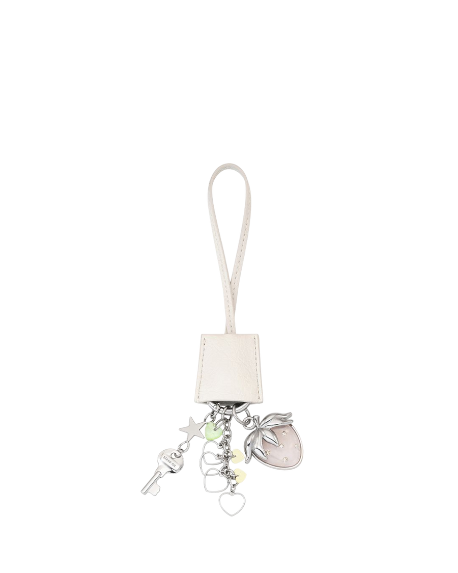 Pop Mix Keyring / Misty White