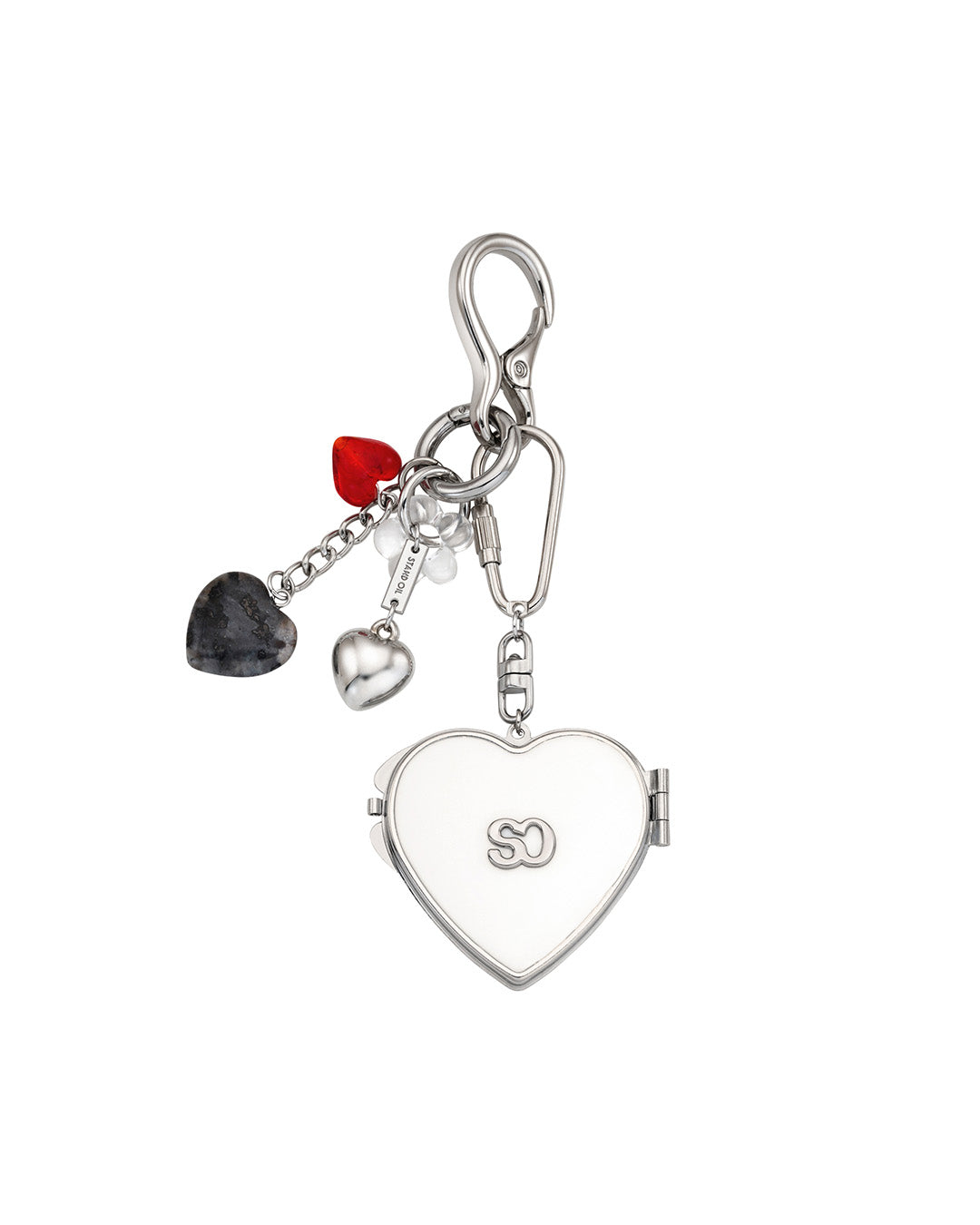 Heart Berry Keyring