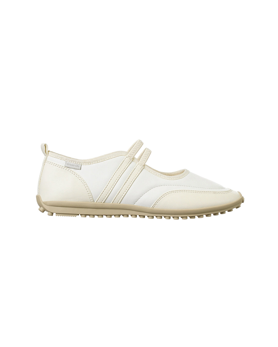 Strap Mary Jane Sneakers / Ivory