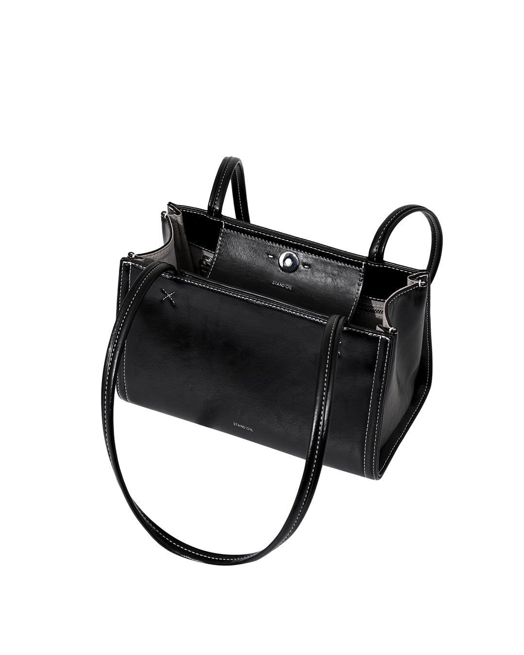 Oblong Bag Tiny / Stitch Black