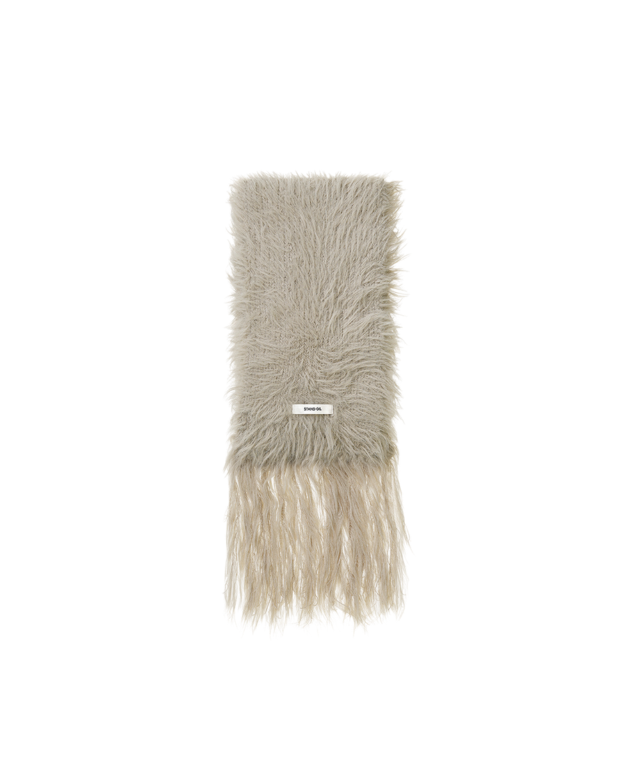 Misty Fur Muffler / Beige