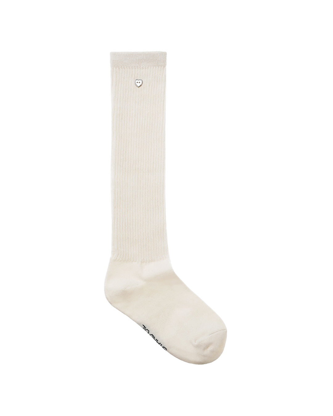 Heart Button Knee Socks