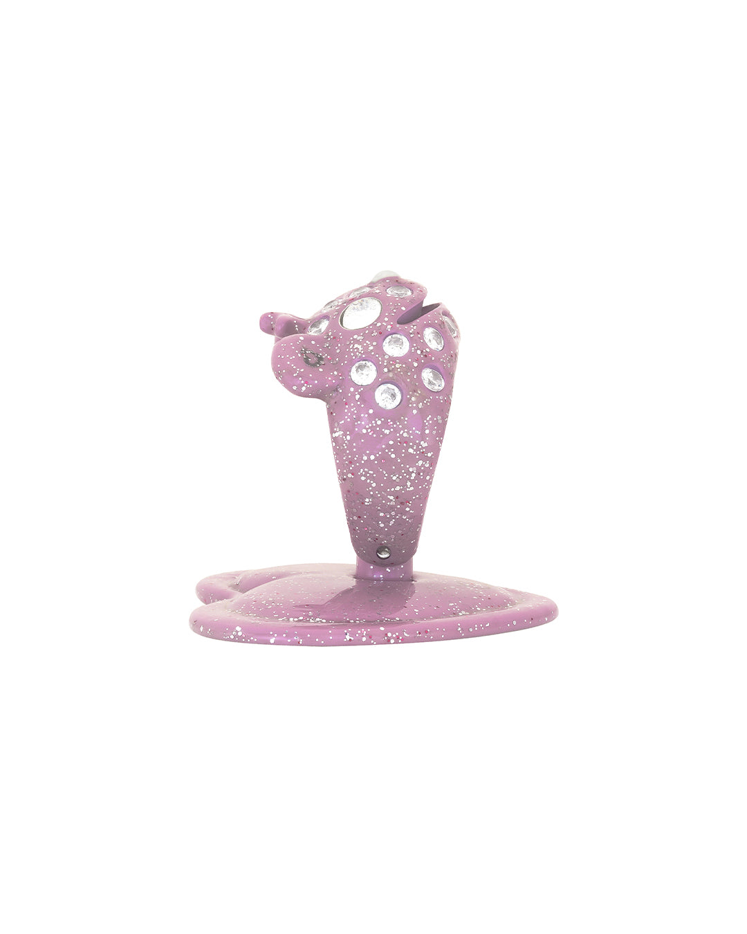 Princess Bear Grip Ring / Glitter Pink