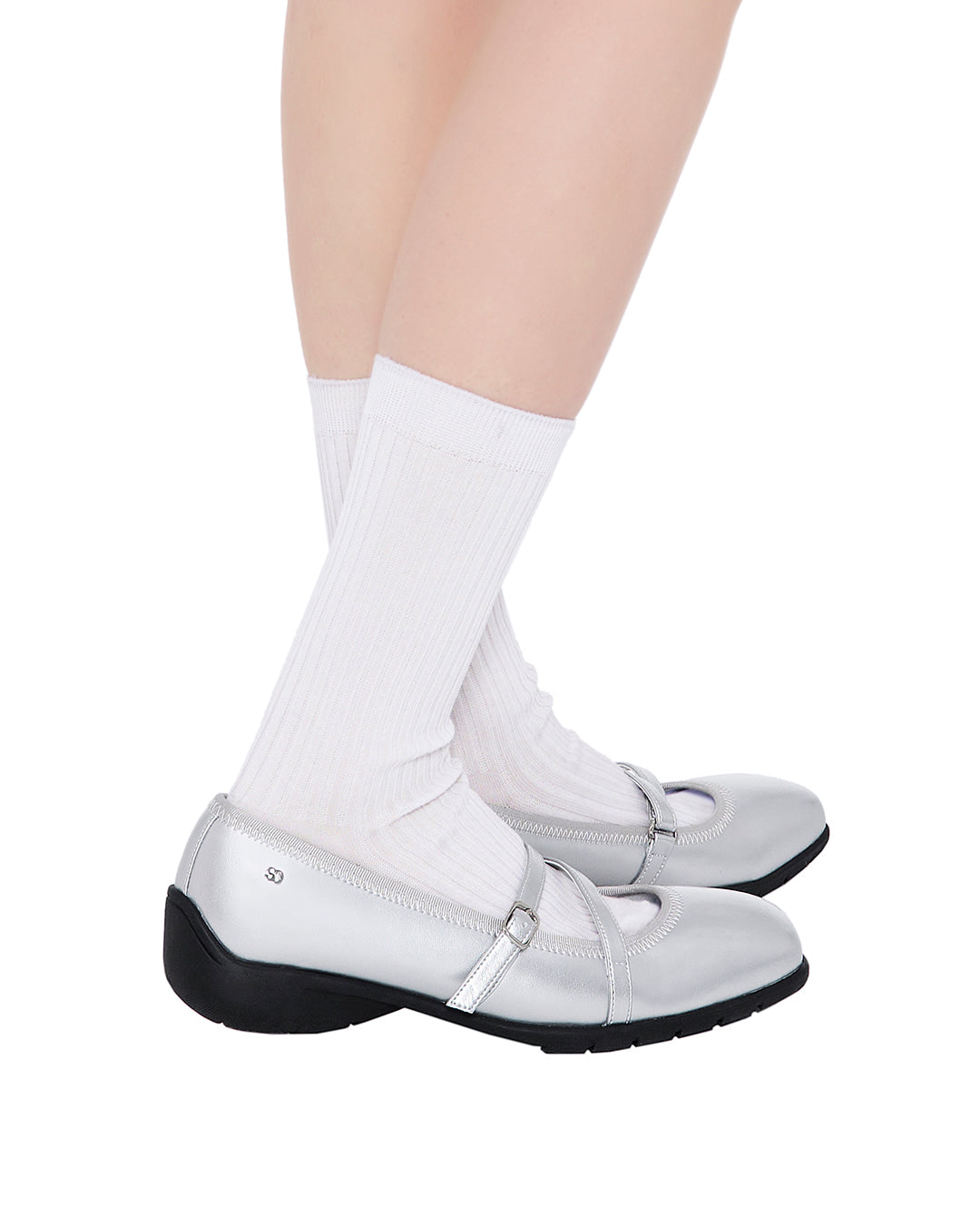 Strap Ballet Mary Jane / Silver