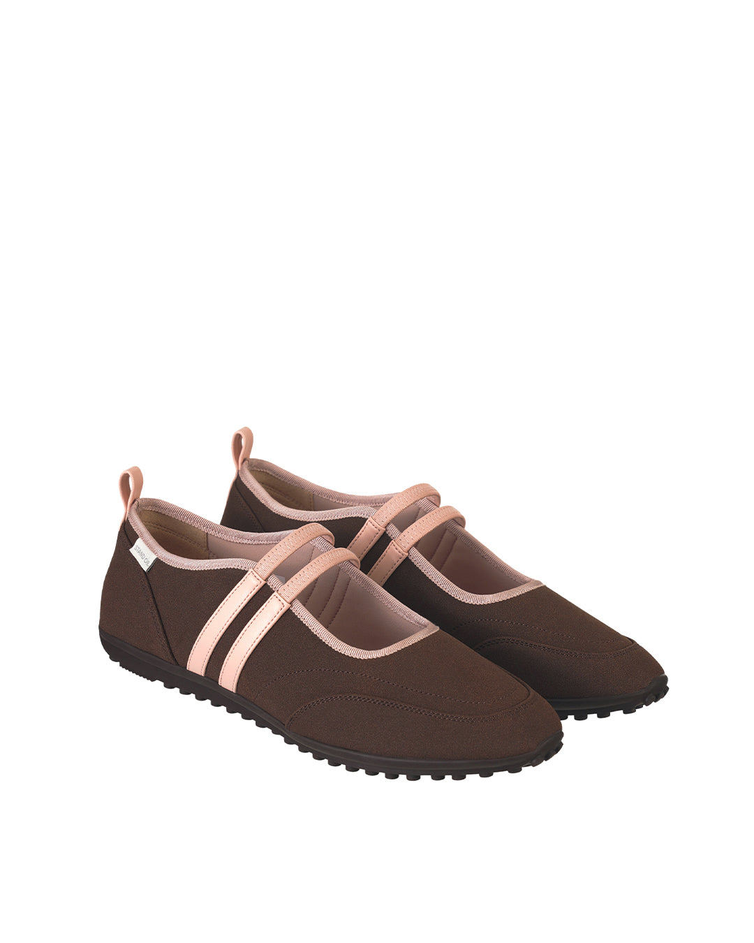 靴 Strap Mary Jane Sneakers Strap Mary Jane Sneakers / Brown Combi – Standoil Global