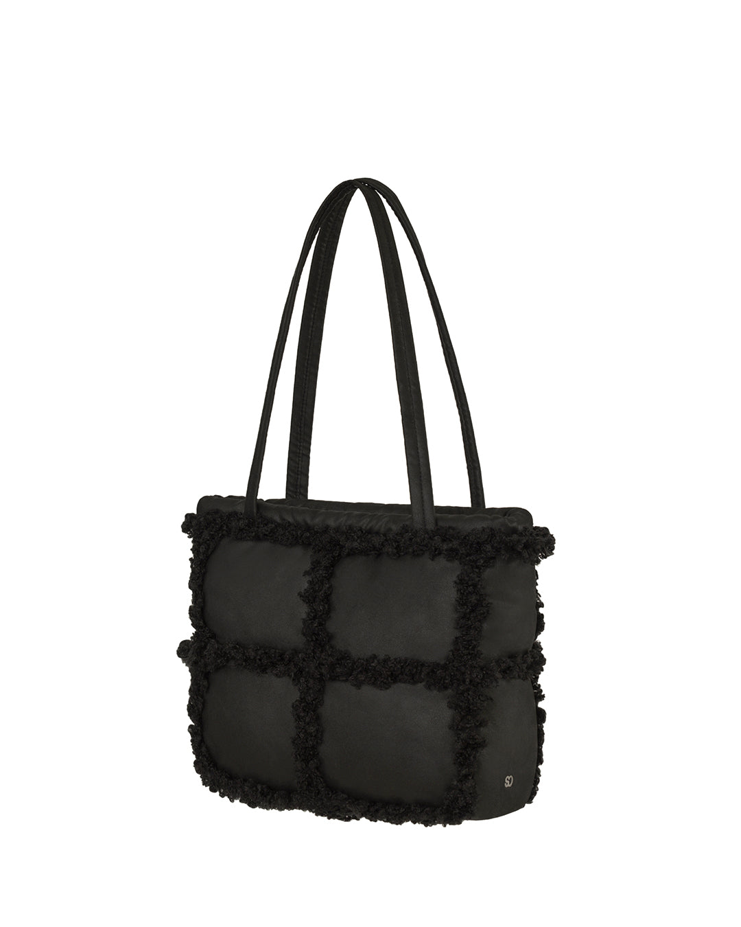 Bubble Bag Mini / Fur Black