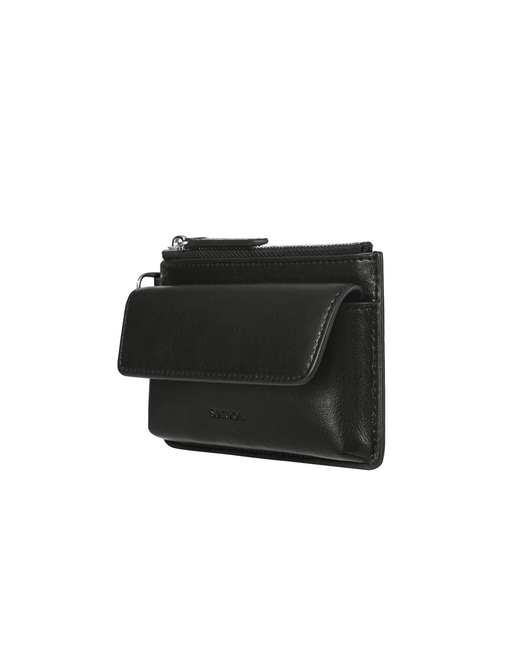 Chubby Zipper Wallet / Black