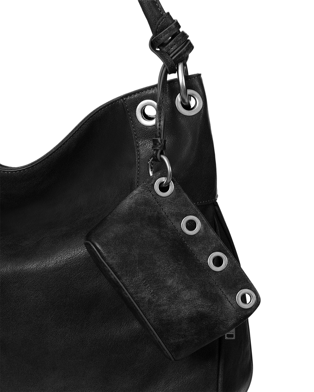 Loop Eyelet Pouch / Dark Gray
