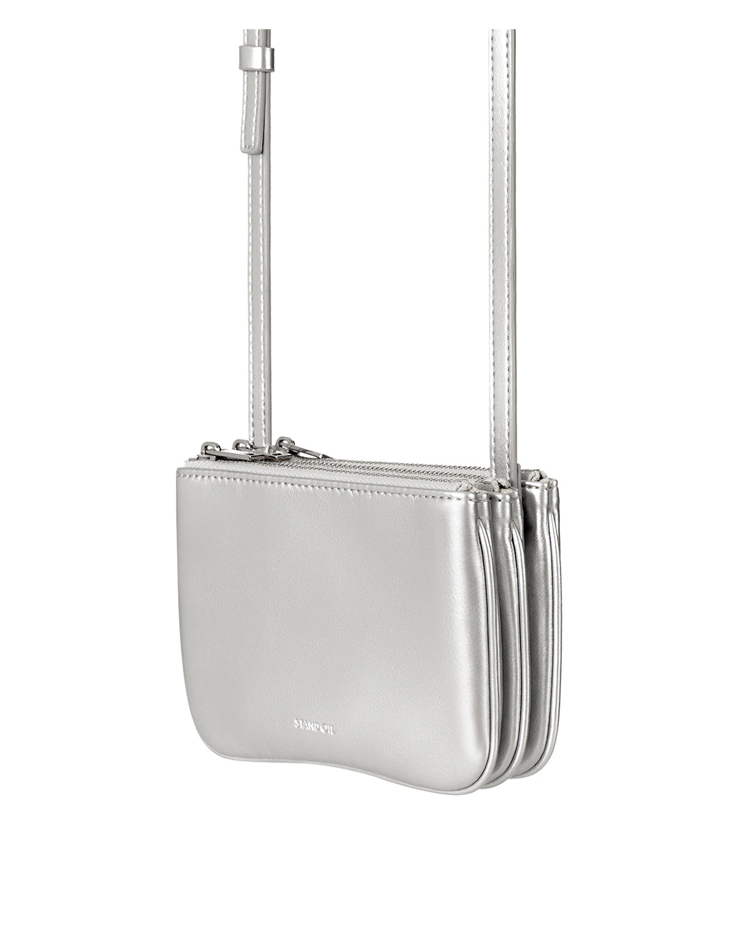 Cookie Accordion Bag / Silver