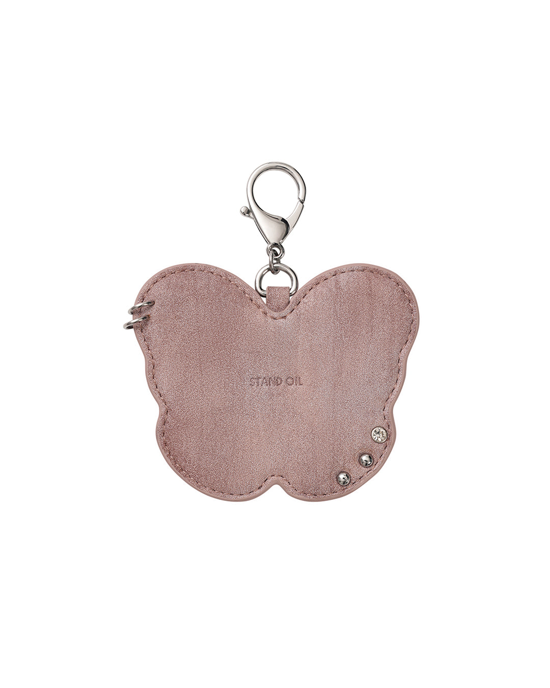 Fleeting Mirror Keyring / Pink