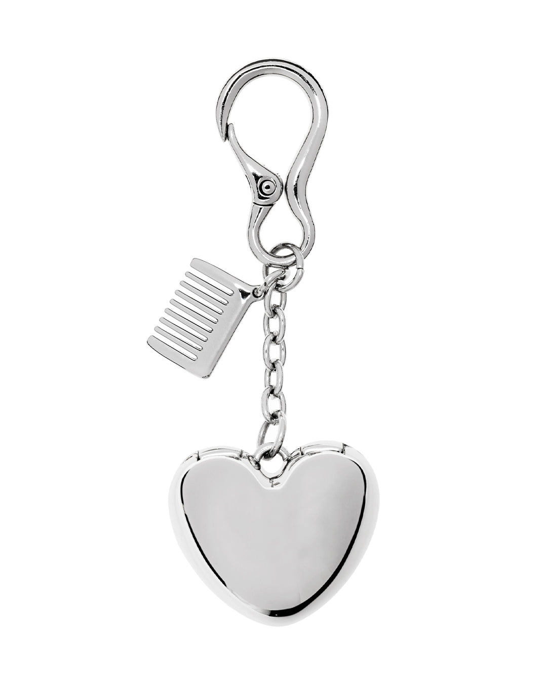 Mirror Heart Keyring