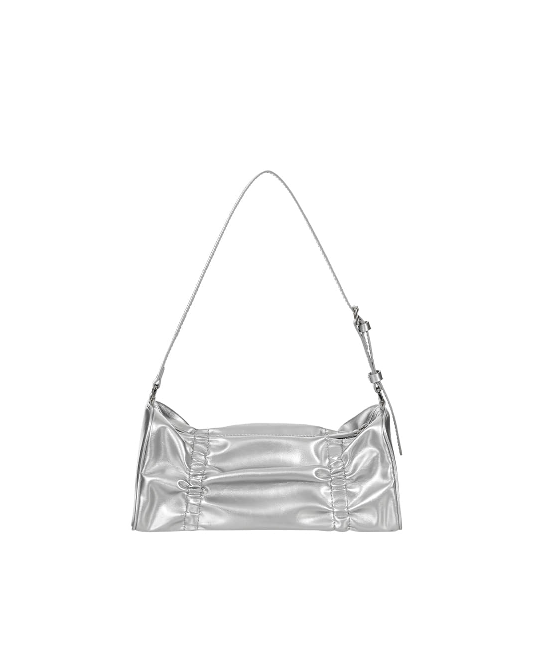 Pleats Bag / Silver